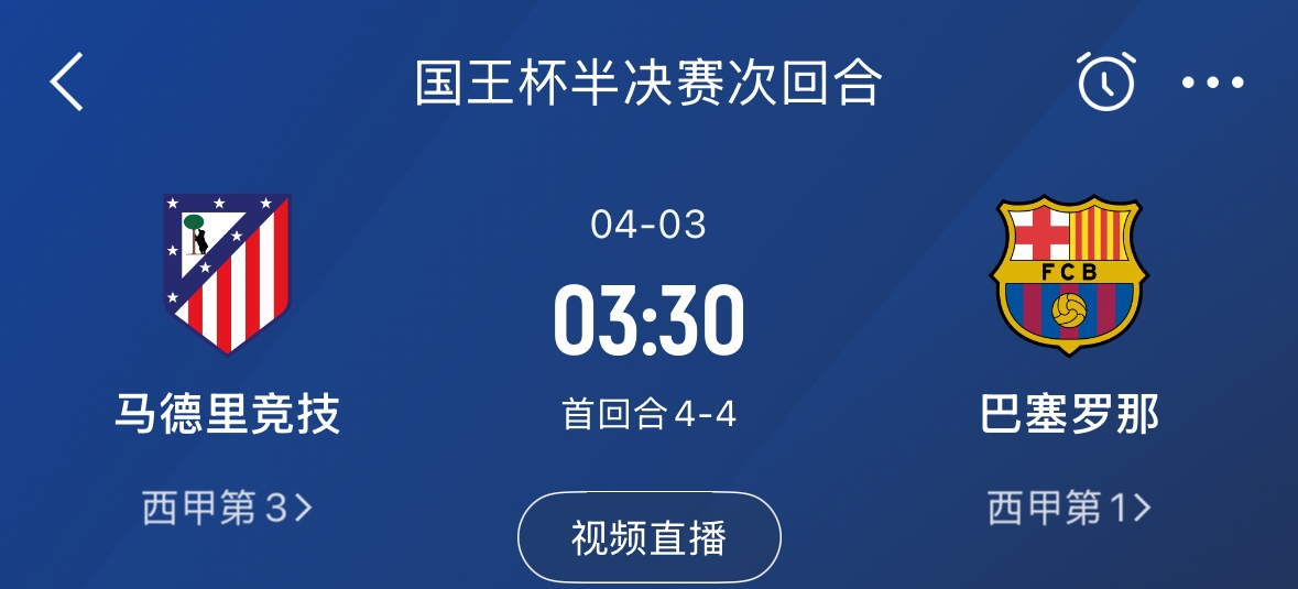 下周又相遇！國王杯第二回合巴薩vs馬競，馬競隊內5名阿根廷國腳